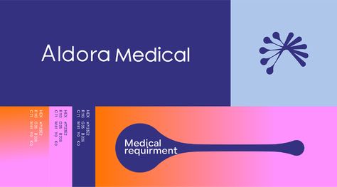 Aldora Medical brand design on Behance Pharmacy Branding, Medical Identity, Medical Brand, Healthcare Branding, Cabinet Medical, Branding Inspo, Tech Branding, Medical Logo, Medical Design