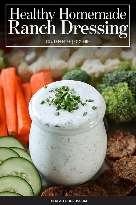 Soy Free Ranch Dressing, No Salt Ranch Dressing, Homemade Ranch Dressing No Mayo, Lowfat Ranch Dressing, Diy Healthy Ranch Dressing, Low Cal Ranch Dressing, Ranch Without Mayo, Home Made Ranch Dressing Healthy, Homemade Ranch Dressing Healthy