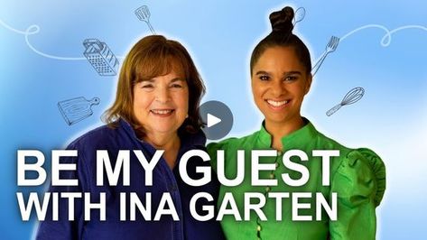 Ina Garten Makes Citrus Salmon & Mashed Butternut Squash With Misty Copeland 🍽️🤩 | Be My Guest With Ina Garten | Misty Copeland shows Ina Garten her family's favorite go-to dinner, Citrus Salmon & Mashed Butternut Squash, for a perfect alfresco dinner 🍽️🤩... | By Food Network UK | What are we going to make? I'm
going to make a butternut squash mash. Yeah. And a citrus
salmon. Um two of my favorite things. Cheers. Cheers. How
fun. So, show me what to do. Put me to work. Right. Okay.
So, I'm going to start with the marinade. Okay. While I am
mixing it together, you can just mince the scallions. Okay.
I know how to do that. Okay. Better than I did. No, I don't
think so. So, we're going to start with the brown sugar.
Okay. Then, we're going to add orange juice. Now, at home, I
would not be Ina Garten Salmon Cakes, Ina Garden Shrimp, Ina Garten Butternut Squash Risotto, Ina Garten Citrus Salmon, Natasha’s Kitchen Salmon, Misty Copeland Citrus Salmon, Mashed Squash, Mashed Butternut Squash, Barefoot Contessa