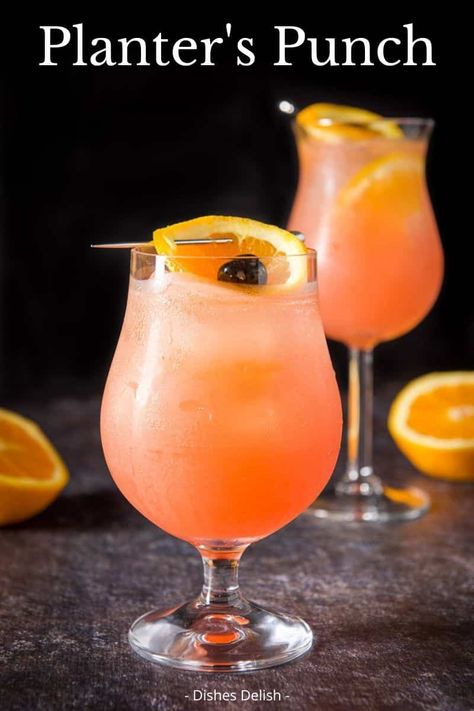 Planters Punch Recipe, Planter's Punch, Apple Cider Bourbon, Tequila Sunrise Recipe, Gluten Free Party Food, Planters Punch, Tequila Sunrise Cocktail, Sunrise Cocktail, Frozen Drink Recipes