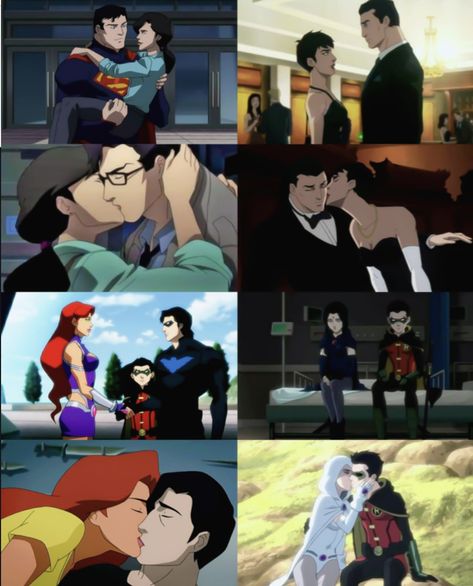 Batman X Catwoman Bruce X Selina, Bruce X Selina, Raven And Damian, Nightwing Young Justice, Dc Comics Funny, Bruce And Selina, Robin And Raven, Titans Tv Series, Batman Concept