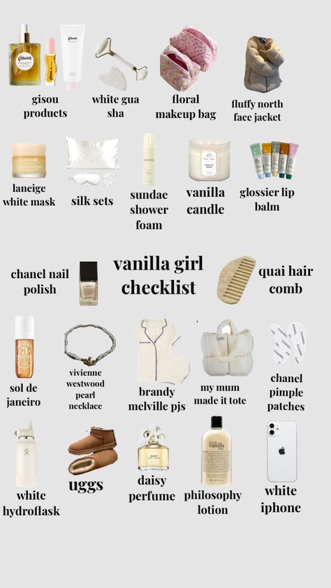 It Girl Must Haves 2024, Amazon Canada Fashion, Beige Fashion Aesthetic, Clean Girl Products, Vanilla Girl Essentials, Aesthetic Must Haves, Girl Must Haves, Vanilla Girl Aesthetic, Girly Christmas Gifts