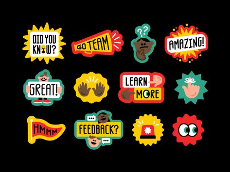 Creative Playground, Work Stickers, Business Stickers, Travel Stickers, Badge Design, Freelance Graphic Design, Cool Stickers, Fun Stickers, Sticker Collection