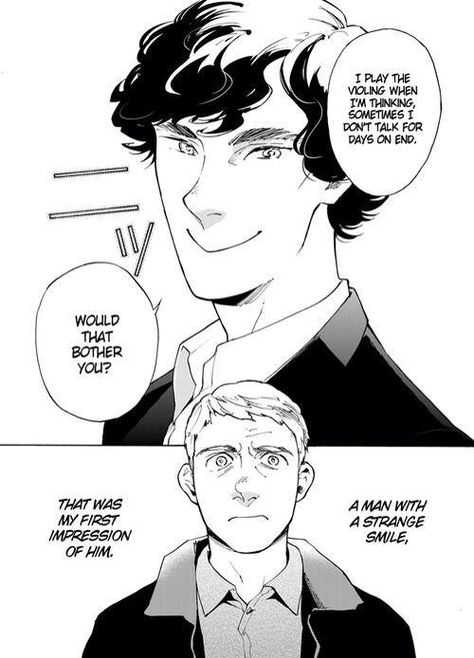 Sherlock Manga, John Watson Bbc, Sherlock Holmes Fandom, Sherlock Comic, Sherlock And John, Johnlock Fanart, Sherlock Holmes 3, Vatican Cameos, Benedict Sherlock