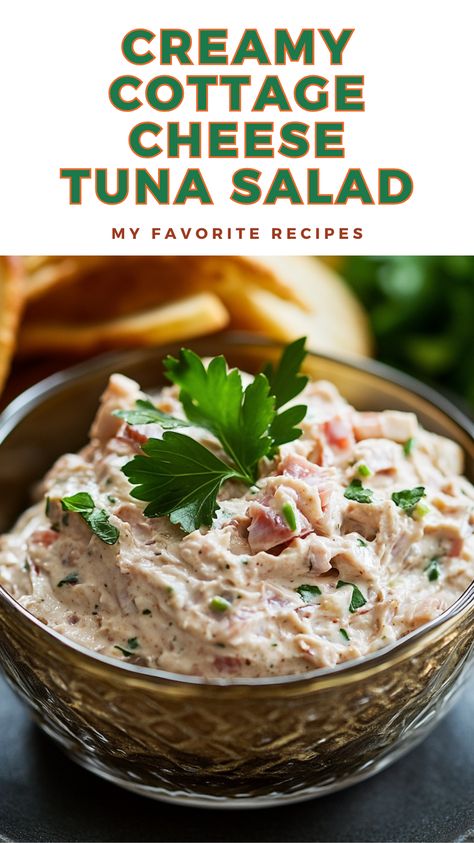 Get your protein fix with this tasty and healthy tuna salad recipe. Combining cottage cheese with tuna, onion, and celery creates a satisfying snack or lunch. I have used mayonnaise you can substitute it with Greek yogurt for a healthier high protein  Quick Easy Lunch Ideas.#cottagecheese#proteinsalads, This is High Fiber Salad Recipes Tuna With Cottage Cheese, Tuna Salad With Cottage Cheese, Tuna And Cottage Cheese Recipes, Cottage Cheese Tuna Salad, Cottage Cheese Salad Recipes, Tuna And Cottage Cheese, Cottage Cheese Tuna, Tuna Cottage Cheese, Jello Cottage Cheese Salad