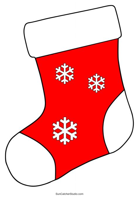 Stocking Cutout Template, Stocking Outline Printable, Printable Stocking Template, Pattern For Christmas Stocking, Stocking Clipart, Christmas Stocking Ideas, Christmas Stocking Template, Stocking Template, Stocking Ideas