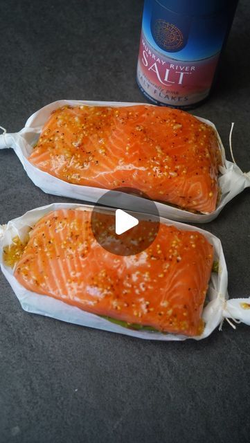 Salmon Grilled Recipes, Salmon Recipes Air Fryer, Salmon Boats, Fold Sheets, Air Fryer Recipes Salmon, Grilled Salmon Recipes, Asparagus And Mushrooms, Vegetable Recipe, Murray River