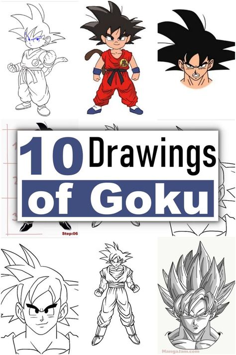 This page showcases some of our best ideas for drawing Goku. From big to small, we have covered all types here so that you can find the right Goku pencil sketch for you. Goku Pencil Sketch, Goku Sketch, Drawing Goku, Draw Goku, Ideas For Drawing, Goku Drawing, Unique Drawings, Diary Ideas, Guided Drawing