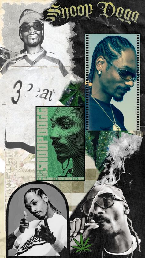 Snoop Dog Wallpaper Aesthetic, 90s Aesthetic Rapper Wallpaper, Snoop Dogg Collage, Snoop Dogg Wallpaper Iphone Wallpapers, Snoop Dog Aesthetic, Snoop Dogg Aesthetic Wallpaper, Celebrity Collage Wallpaper, Snoop Dogg Album Cover, Snoop Dog Wallpaper