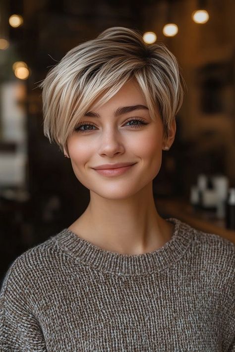 31 Stunning Short Hairstyles with Layers that Are Must-See in 2025 – CreativeBooster Shoulder Length Waves, Short Layers, Cute Hairstyles For Short Hair, Short Hair With Layers, Cute Shorts, Layered Haircuts, Messy Hairstyles, Round Face, Shoulder Length