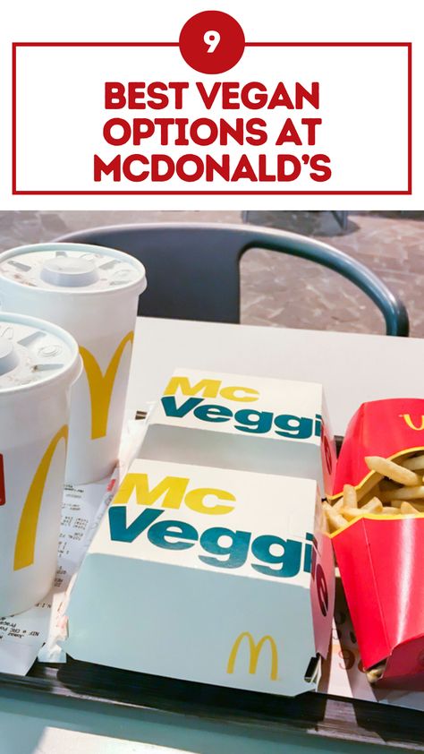 Vegan Options at McDonald’s Vegan Mcdonalds, Food Feast, Vegan Fast Food, Fast Food Restaurant, Vegetarian Options, Plant Powered, Vegan Options, Vegan Lifestyle, Dining Experience