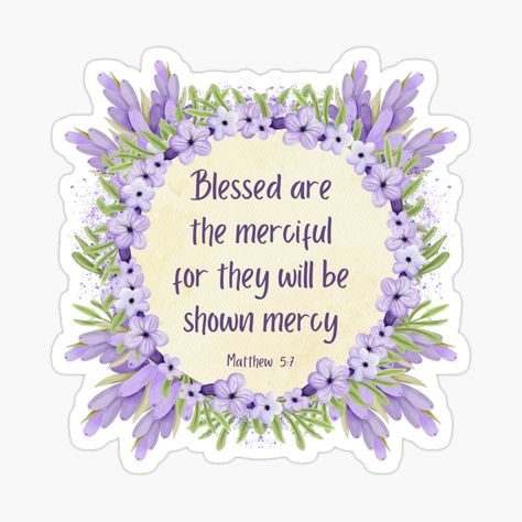 Blessed Are The Merciful, Wishing Well Plans, Matthew 5 7, Christian Verses, Bible History, Wishing Well, New Testament, Positive Affirmations, Bible Quotes