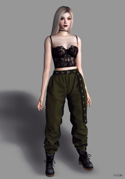 Tslok: Cadet Cargo Pants • Sims 4 Downloads Techwear Female, Sims 4 Traits, Sims 4 Gameplay, Sims 4 Teen, Sims 4 Dresses, Sims 4 Downloads, Sims 4 Toddler, Avakin Life, Best Sims