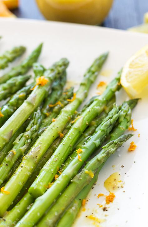 Cold Asparagus, Marinated Asparagus, Asparagus Appetizer, Citrus Vinaigrette, Asparagus Recipes, Asparagus Salad, Paleo Lunch, Asparagus Recipe, Lemon Recipes