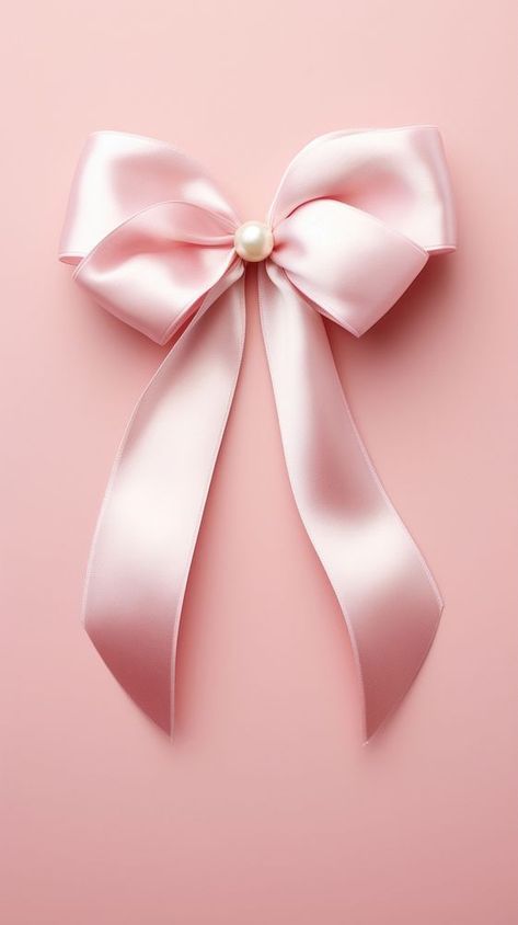 Bow shaped pearl accessories accessory blossom. | free image by rawpixel.com / Adjima Papion Wallpaper, Pink Christmas Bow, Pink Ribbon Aesthetic, Bow Photography, Cute Girly Wallpapers, Pink Ribbon Wallpaper, Pink Bow Aesthetic, Pearls Aesthetic, Ribbon Wallpaper