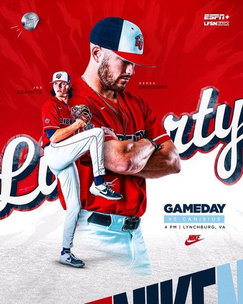 Baseball Sports Graphics, Baseball Final Score Graphic, Baseball Schedule Graphic, Baseball Gameday Graphics, Baseball Media Day, Badminton Photoshoot, Baseball Portraits, Athletic Graphics, Photography Facts