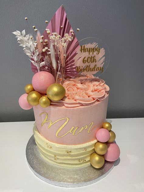 60th Birthday Cake Design, Cake 60th Birthday, Happy 60th Birthday Cake, Birthday Cake For Mum, Cupcake Business, Birthday Cake Design, 60th Birthday Cake, 60th Birthday Cakes, Happy 60th Birthday