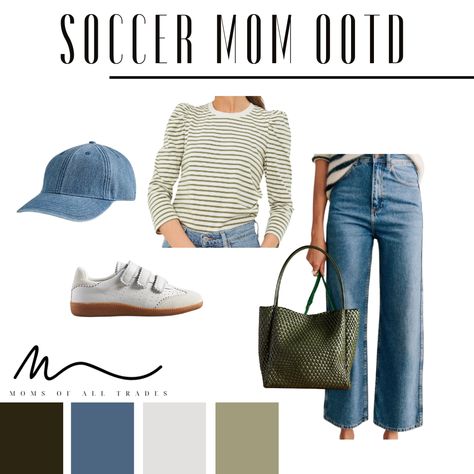 Sports Mom for life! Look cute being a soccer mom or baseball mom in this chic Soccer Mom Look! Soccer Mom Outfits Winter, Cute Soccer Mom Outfits, Sports Mom Outfit, Mom Outfits Winter, Soccer Mom, Sports Mom, Baseball Mom, Washed Denim, Mom Outfits