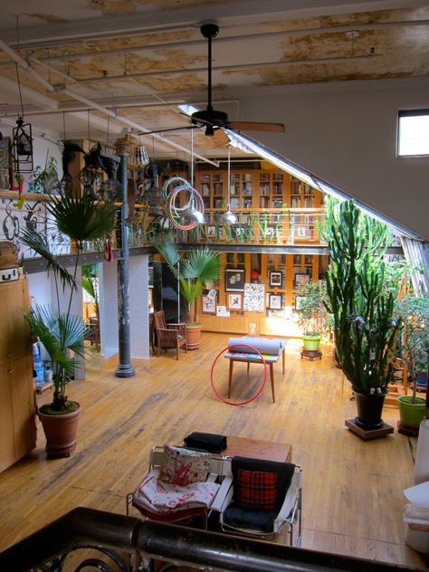 Isabel and Ruben Toledo's Live/Work Loft in NYC Live Work Studio, Artists At Work, Isabel Toledo, Warehouse Living, Live Work Space, Artist Loft, Boho Interior, Power Couple, Young Men