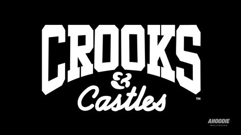 Crooks And Castles Logo, Adidas Logo Wallpapers, Streetwear Logo, Famous Castles, Shirt Logo Design, Crooks And Castles, Wallpaper Dekstop, Basketball Pictures, Inspirational Wallpapers