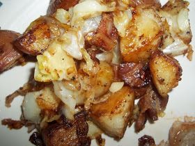 Sinful Potatoes, Fried Cabbage And Potatoes, Fried Red Potatoes, Rv Food, Fast Food Diet, Metabolic Diet Recipes, Cabbage And Potatoes, Fast Meals, Daniel Fast Recipes