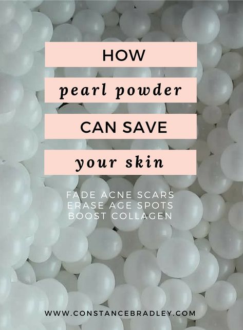 Use pearl powder to reduce acne scars, boost collagen, fade age spots, and firm skin. This ancient beauty secret is natural and easy to use #asianbeauty #koreanbeauty #antiaging #acnescars Pearl Powder Benefits, Skincare Knowledge, Acne Scar Remedies, Age Spots On Face, Scar Remedies, Boost Collagen, Natural Acne, Home Remedies For Acne, Firm Skin