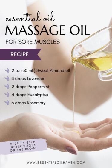 Diy Massage Oil Recipes, Homemade Massage Oil, Massage Oils Recipe, Massage Ideas, Diy Massage Oil, Massage Oil Blends, Diy Massage, Oil Therapy, Body Massage Techniques