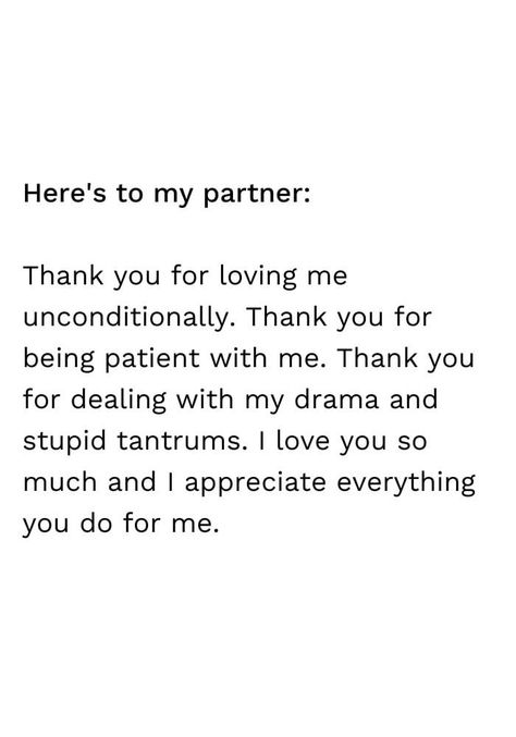 Thank You For Loving Me, Be Patient With Me, Thank You Quotes, Quotes For Him, Love You So Much, Wise Words, I Love You, Love You, Thank You