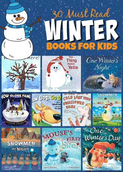 Winter Books For Kids, Winter Read Alouds, Winter Lesson Plan, Winter Classroom, Winter Kindergarten, Winter Activities For Kids, Winter Reads, Kindergarten Books, Winter Books