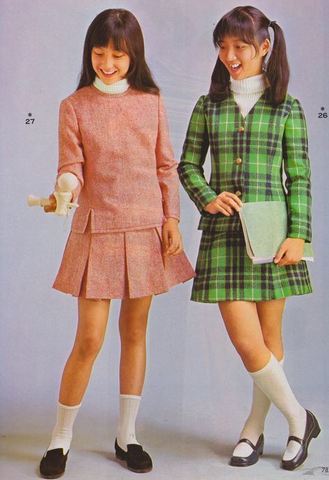 Early 80s Outfits, Preppy 80s Fashion, 70s Japanese Fashion, 1950s Girls Fashion, 70s Inspired Nails, 70s Inspired Wedding, 80s Japanese Fashion, 50s 60s Fashion, 40s Mode