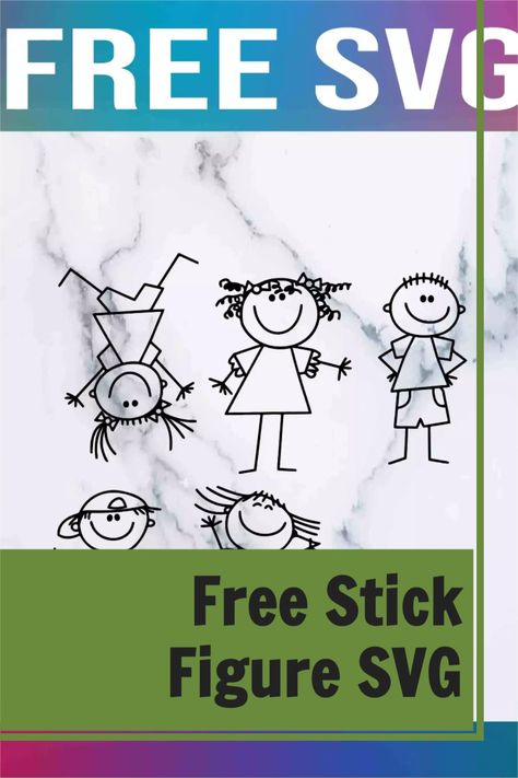 Cricut vinyl and iron on HTV SVG templates, project ideas Vinyl Svg Design, Free Svg Images For Cricut Clip Art, Cute Svg Images, Circut Designs Free, Family Svg Free, Svg Images Free, Svg Free Files For Cricut, Cricut Templates, Stick Family