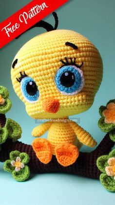 Disney Crochet Patterns, Crochet Toys Free, Easy Crochet Animals, Crochet Disney, Pola Amigurumi, Crochet Animals Free Patterns, Crochet Animal Patterns, Fun Crochet Projects, Crochet Bear