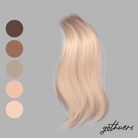 Hair Shading Palette, Ipad Painting, Procreate Ipad Art, Brush Drawing, Palette Art, Digital Art Beginner, Hair Color Techniques, Learning Platform, New Skills