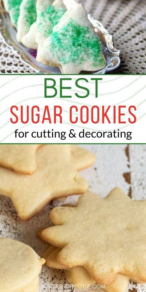 Christmas Cookie Dough Recipe, Cut Out Cookie Dough, Roll Out Cookie Dough Recipe, Sugar Cookie Cut Out Recipe, Cookie Cut Out Recipe, Crispy Sugar Cookie Recipe, Sugar Cookie Cutout Recipe, Rolled Sugar Cookie Dough, 2023 Cookies