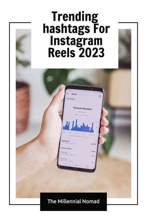 Trending Hashtags for Instagram Reels Trending Hashtags For Instagram, Hashtags For Instagram Reels, Hashtags For Instagram, Trending Hashtags, Instagram 2023, Instagram Hashtags, More Followers, Instagram Reels, Instagram Business