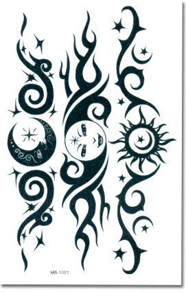 Tattoo Sonne, Lower Back Tattoo Designs, Henne Tattoo, Sharpie Tattoos, Sun Moon And Stars, Celtic Tattoos, Up Tattoos, Back Tattoos, Skull Tattoos