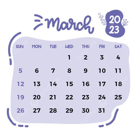 March 2023 Calendar, March Calendar Printable, Japanese Calendar, March Calendar, February Wallpaper, Calendar Png, Calendar Widget, Watercolor Calendar, Calendar Background