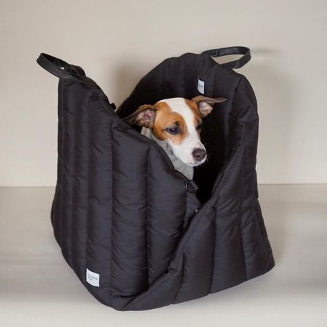 Dog Carrying Bag, High Car, Dogs Black, Pet Car Seat, Dog Car Seats, Pet Car, Dog Help, Dog Bag, Kids Seating