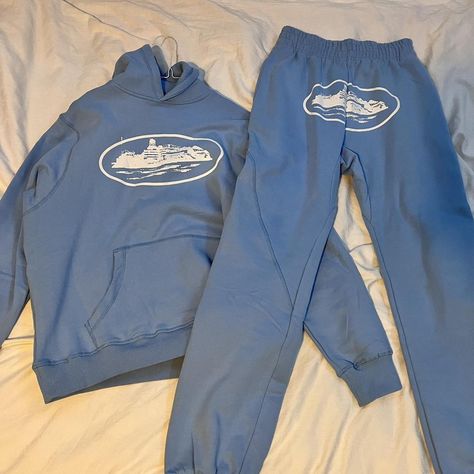 Cortez Tracksuit, Corteiz Tracksuit, Blue Tracksuit, Men Tracksuit, Tracksuit Men, Tracksuit Outfit, Blue Pants, Blue Outfit, Nike Outfits