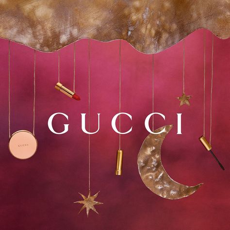 GUCCI BEAUTY HOLIDAY 2020 AD CAMPAIGN #Gucci #GuccBeauty #GucciSpectacularBeauty Gucci Holiday Campaign, Gucci Beauty Campaign, Gucci Christmas Campaign, Holiday Beauty Campaign, Christmas Beauty Campaign, Holiday Campaign Fashion, Gucci Advertisement, Gucci Christmas, Christmas Marketing Campaign