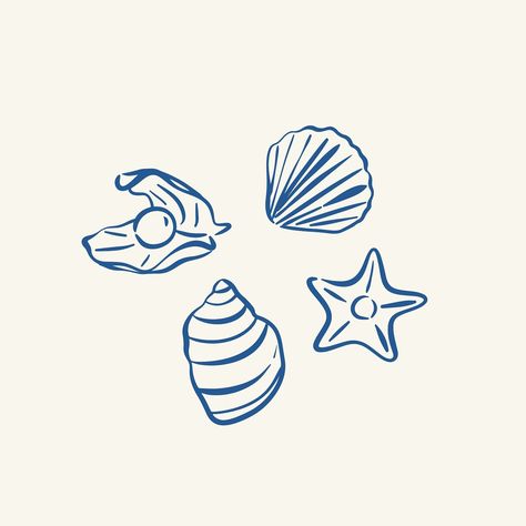 Branding for a clothing brand that focuses on beach and summer clothes 🌞🌊🐚 Let me know what you think!🫶 . . . #branding #typelogo #graphicdesign #graphicdesigner #brandingidentity #logodesigner #logoinspiration #visualidentity #brandingdesign #redbranding #graphicdesigncommunity #brandingdesigner Starfish Drawing, Seashell Tattoos, Wave Drawing, Sublimacion Ideas, Sea Illustration, Wave Illustration, Ipad Lettering, Instagram Branding, Ocean Wallpaper