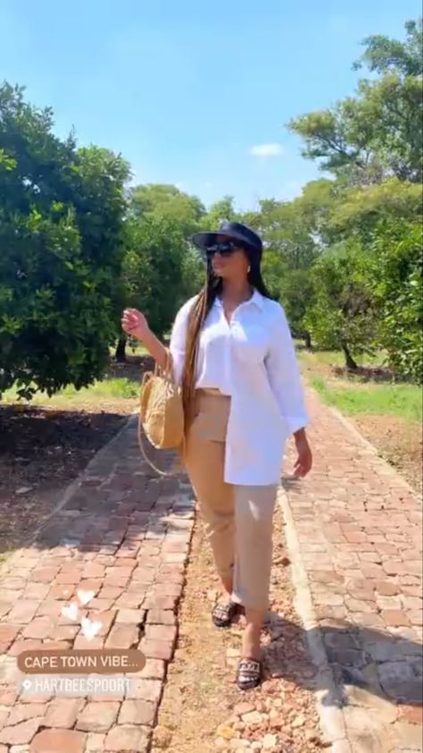 Safari Outfit Women, Mihlali Ndamase, Popular Spring Outfits, Safari Outfit, Outing Outfit, Stylish Summer Outfits, Casual Wear Women, Effortlessly Chic Outfits, Casual Day Outfits