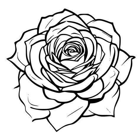 Check this out on SVG.io Flower Coloring Pages, Flower Svg, Free Svg Cut Files, Svg Free, File Free, Svg Free Files, Simple Shapes, A Rose, Free Svg