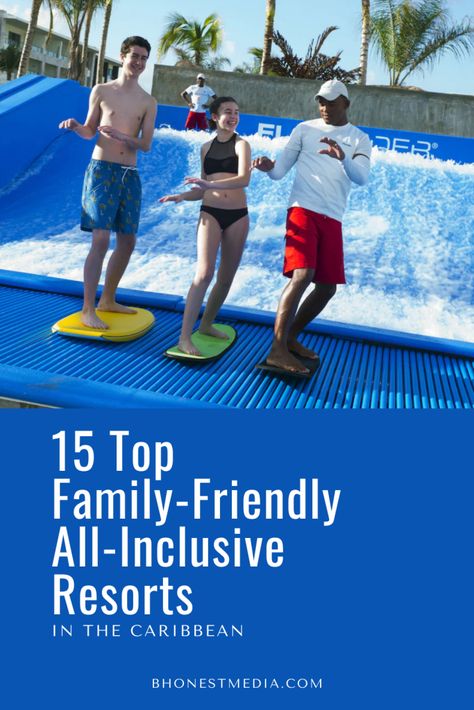 The 15 Best Family-Friendly All-Inclusive Resorts in the Caribbean All Inclusive Family Resorts Caribbean, Family All Inclusive Resorts, Top All Inclusive Resorts, Disney World Itinerary, Caribbean All Inclusive, Resorts For Kids, Kid Friendly Resorts, Family Spring Break, Best Family Beaches