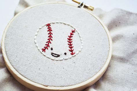 baseball! Pdf Embroidery Pattern, Foam Finger, Jersey Pattern, Halloween Embroidery, Pattern Sewing, Heirloom Sewing, Baseball Jersey, Embroidery Pattern, Felting Projects