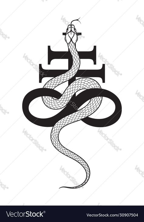 Leviathan Cross Meaning, Leviathan Symbol Tattoo, Leviathan Tattoo Design, Leviathan Cross Tattoo, Lucifer Tattoos, Hail Lucifer, Leviathan Tattoo, Baphomet Tattoo, 666 Tattoo