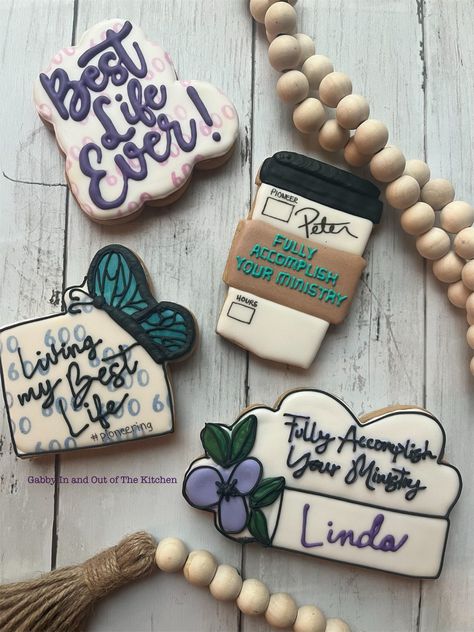 JW Gifts Bestlifeever Pioneer School Cookies Jw, Jw Cookies Ideas, Best Life Ever Cookies Jw, Jw Pioneer School Gift Ideas 2023, Pioneer Cookies Jw, Pioneer School 2023, Pioneer School Gifts Jw 2023, Best Life Ever Jw Gifts, Regular Pioneer Gifts Ideas