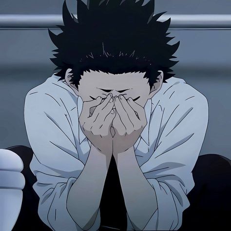 Shoya Ishida Pfp, Shoyo Ishida, Shoya Ishida Icon, Shouya Ishida, Shoya Ishida, Silence Voice, A Silence Voice, A Silent Voice Manga, A Silent Voice Anime