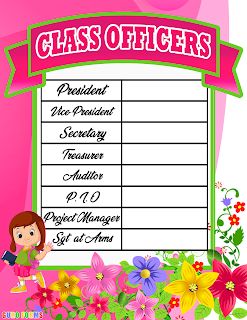 Classroom Officers Template Aesthetic, Classroom Officers, Class Officers, Classroom Posters Elementary, Classroom Bulletin Boards Elementary, Inspirational Classroom Posters, Birthday Scrapbook Pages, Science Classroom Decorations, Classroom Welcome