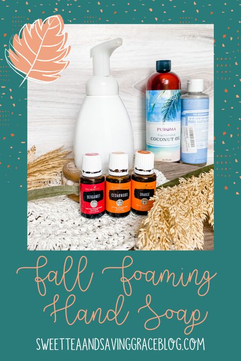 The fragrance of fall without harsh chemicals - make your own DIY Essential Oils Fall Foaming Hand Soap! Fall Foaming Hand Soap Essential Oils, Diy Hand Soap With Essential Oils, Diy Foaming Hand Soap Essential Oils, Make Your Own Essential Oils, Fall Soap Recipes, Homemade Foaming Soap, Foaming Hand Soap Recipe, Toxic Household, Essential Oil Hand Soap